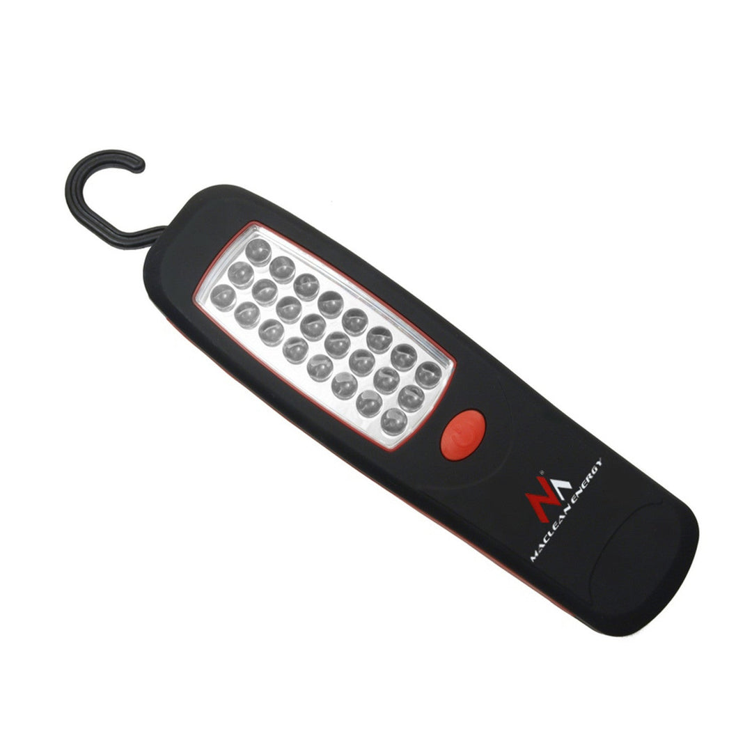 Maclean 24 LED workshop lamp, magnet, hook, MCE03 3 pieces