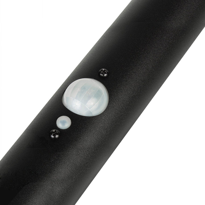 Maclean Solar LED Light, with sensor, 3 modes, plug-in, Li-ion 18650, IP44, 3.7V, 1200 mAh, Black, MCE465 B, 6 pieces