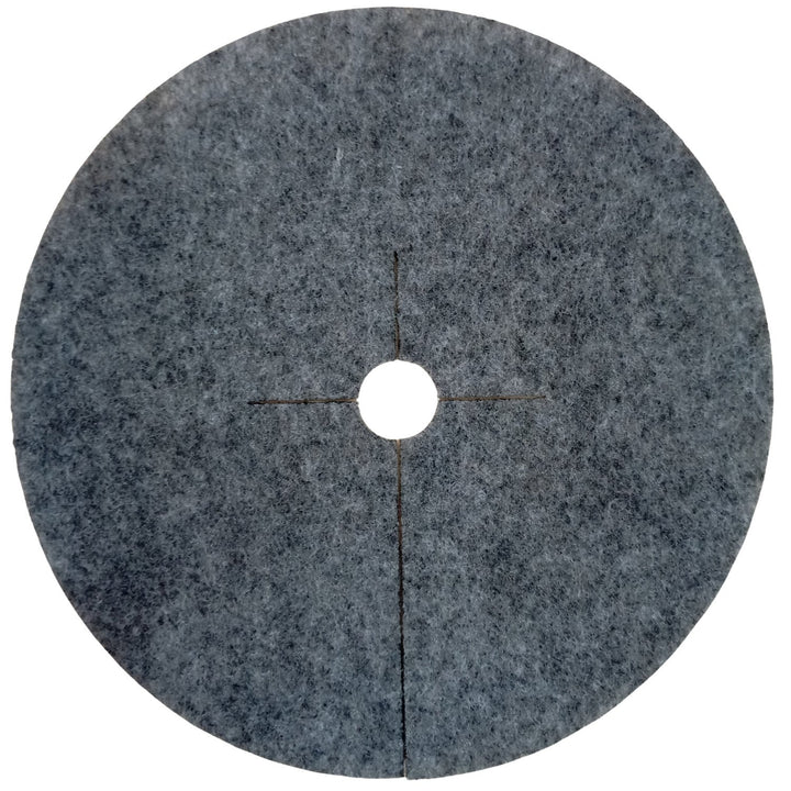 Bertoni anti-weed disc set to use in the garden, 3 pieces, 40 cm, gray