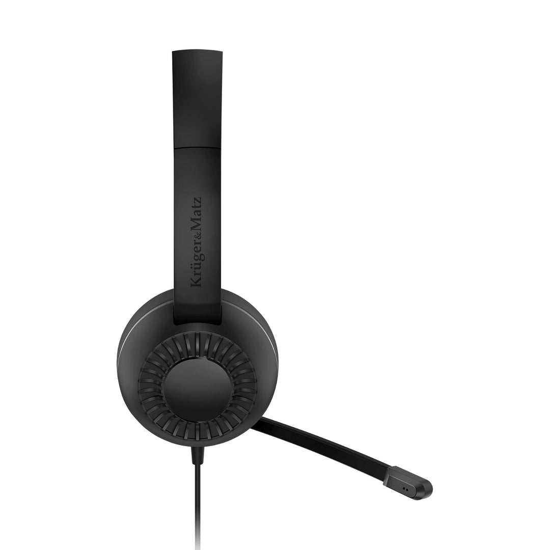 Kruger&Matz P3 Computer Headset with Microphone (3.5mm Jack)