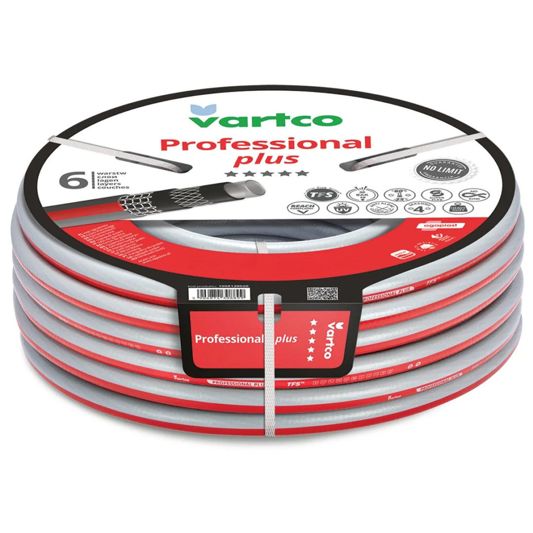 Vartco Professional Plus 1" 50m 6 ply garden water hose