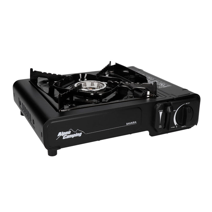 Alpen Camping tourist stove, power: 2.0 kW, gas consumption 146g/h, gas type - butane, BAVARIA