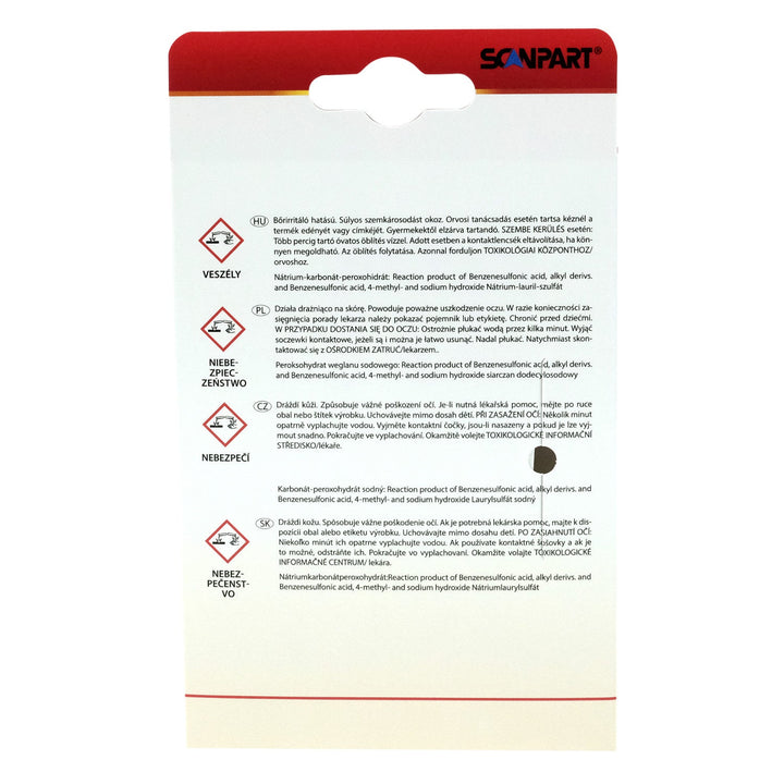 Coffee machine cleaning tablets, 10 pieces, universal, Scanpart, 2 packs