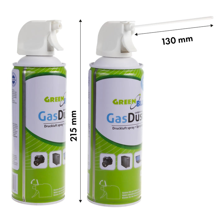 GreenBlue GB400 compressed air 400ml pistol atomizer - pistol spray, 24 pieces