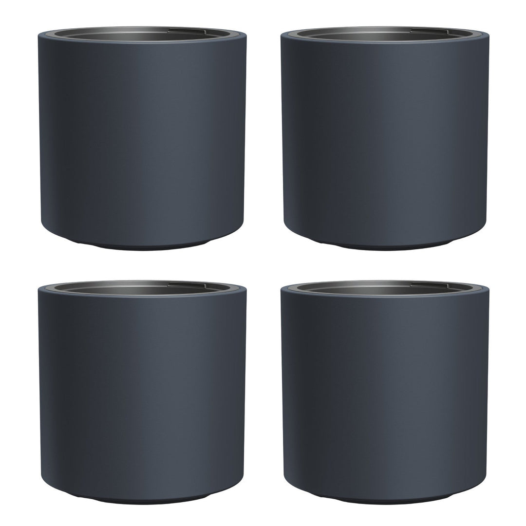 HEOS frost-proof pot - anthracite, with insert, capacity 31 L, DBHER470, 4 pieces