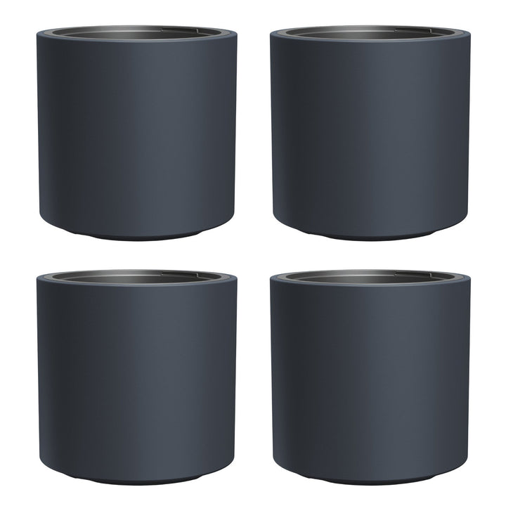 HEOS frost-proof pot - anthracite, with insert, capacity 31 L, DBHER470, 4 pieces