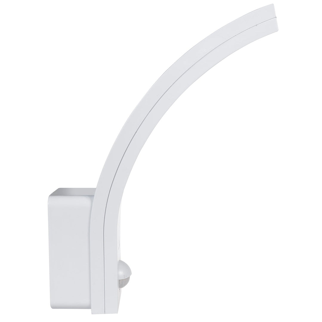 Maclean motion sensor LED lamp, PIR motion sensor, white, 10W, IP54, 750lm, neutral white (4000K) MCE244 W. 2 Pices