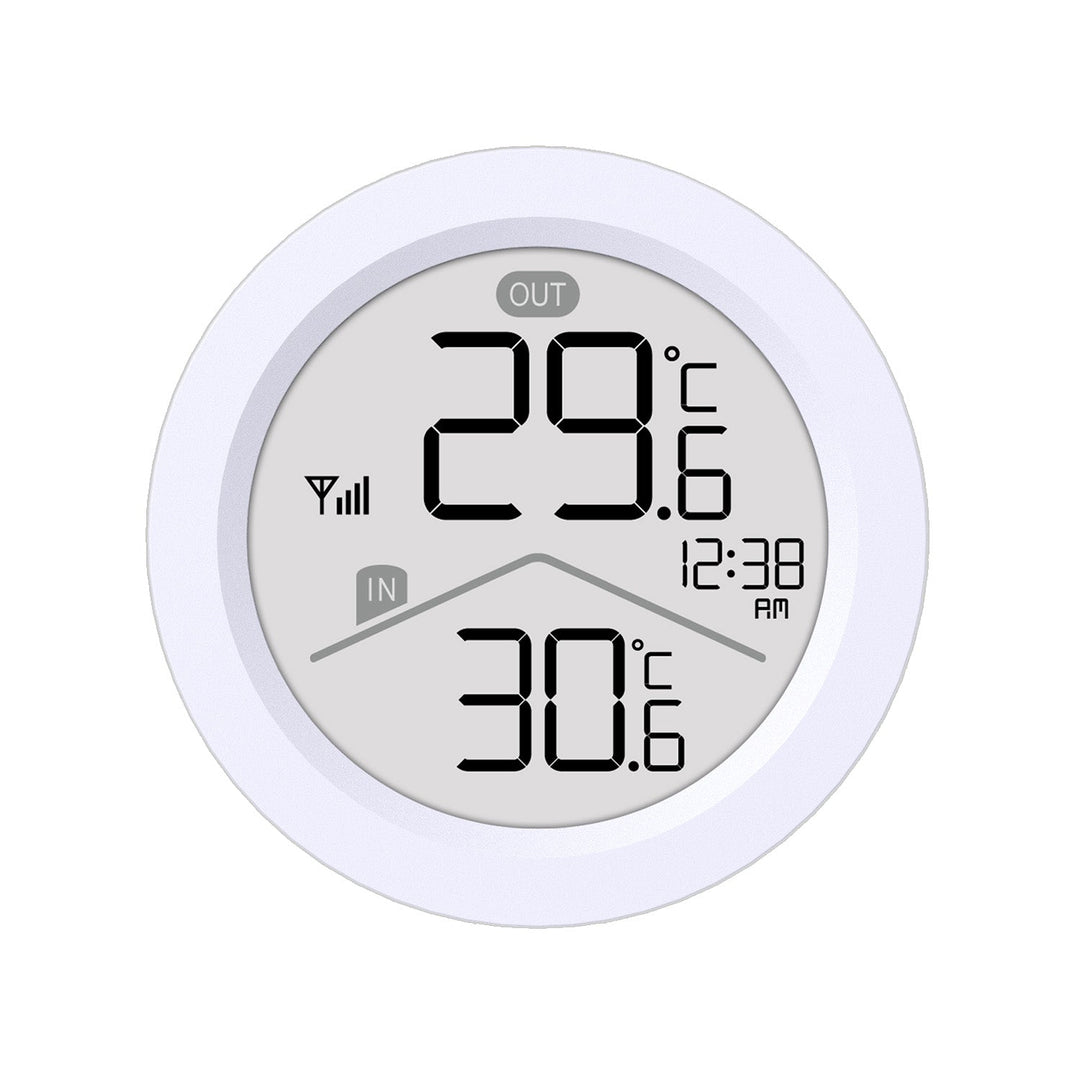 GreenBlue wireless weather station, IN/OUT temperature, clock, °C/°F selectable, range up to 60 m, GB162