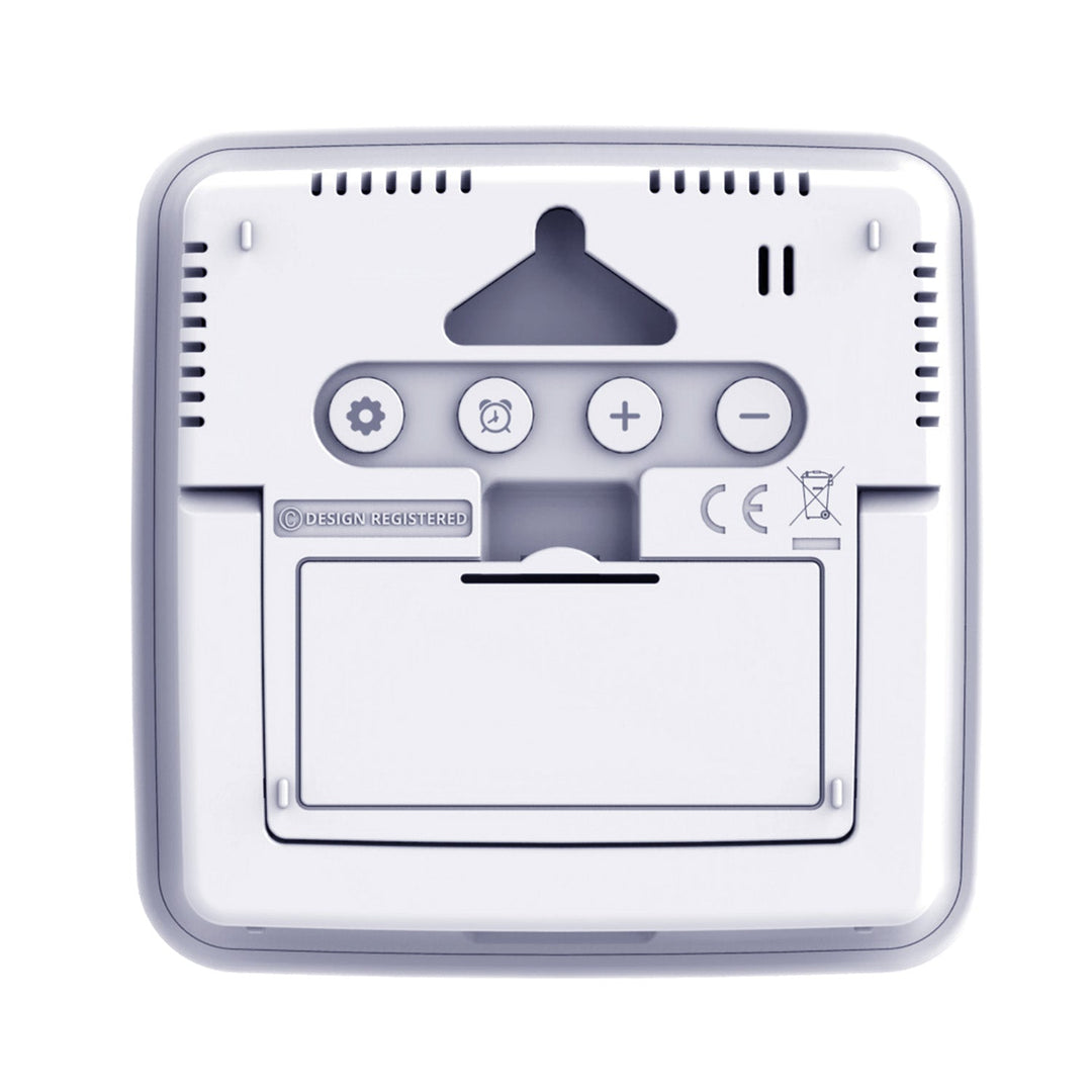 GreenBlue wireless weather station, temperature + humidity IN/OUT, clock + alarm + date, °C / °F selectable, range up to 60m, GB169