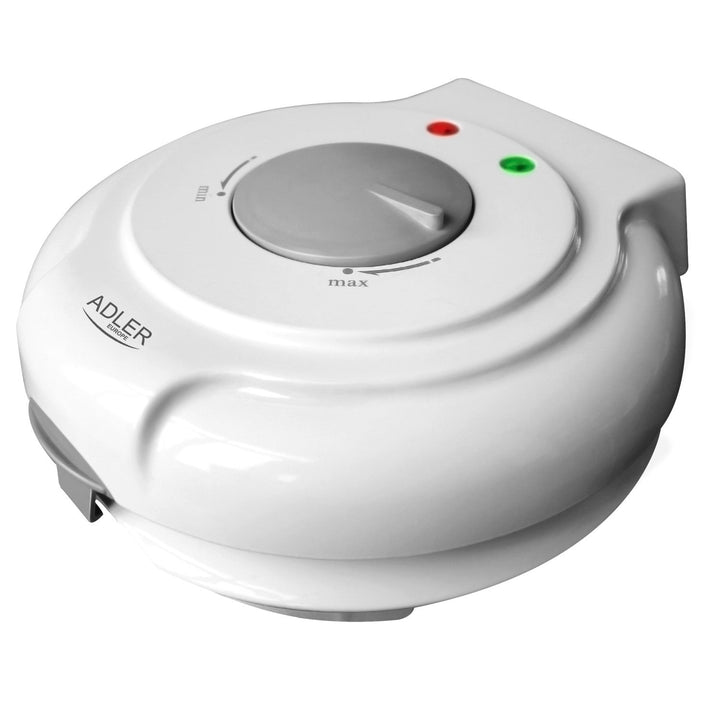 Adler waffle maker, infinitely adjustable temperature, 1500W, white, AD 3038