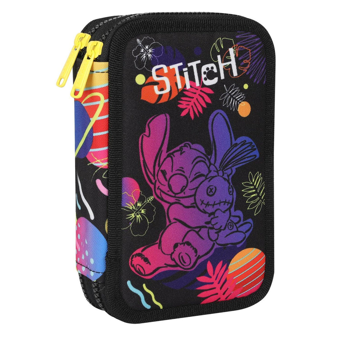 Coolpack pencil case, two compartment, with accessories, Stitch, Jumper 2