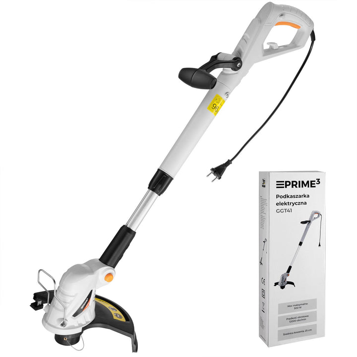 Prime3 electric trimmer, 500W, 25cm line diameter, 12000 rpm, GGT41