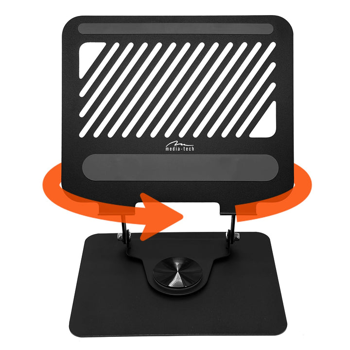 Adjustable, swivel, ergonomic laptop stand 10-17, Media-Tech MT2662