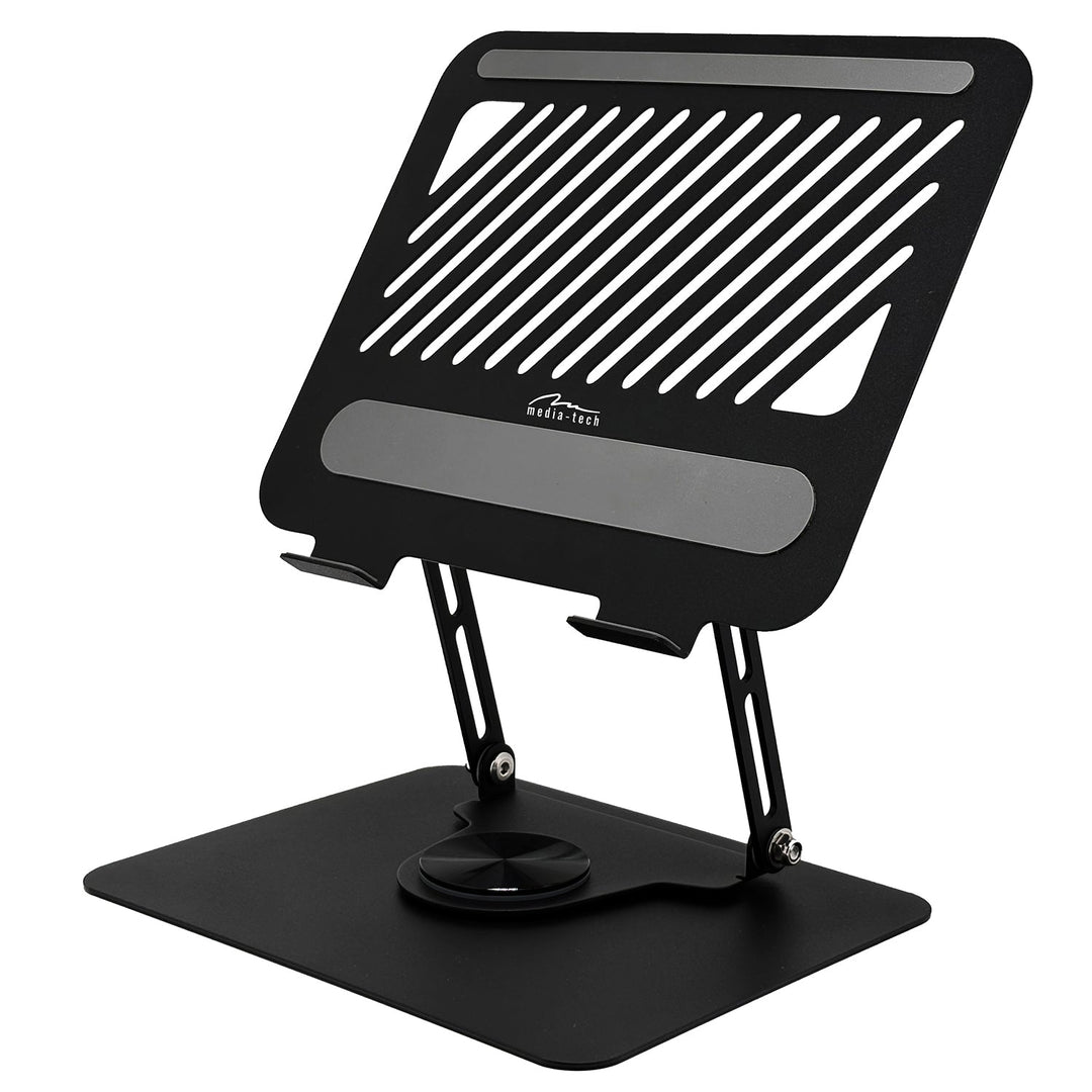 Adjustable, swivel, ergonomic laptop stand 10-17, Media-Tech MT2662