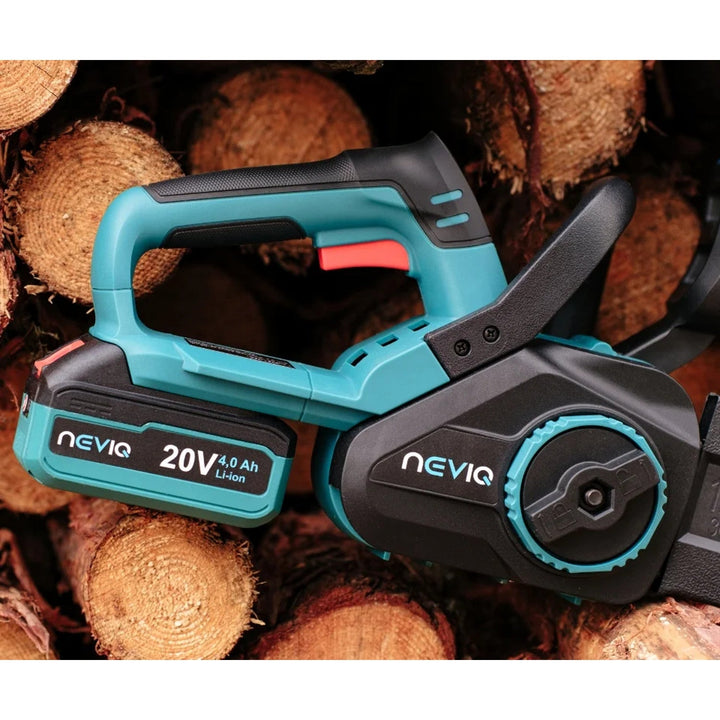 NEVIQ cordless chainsaw, 12'' bar, 1000W, brushless motor, L12302