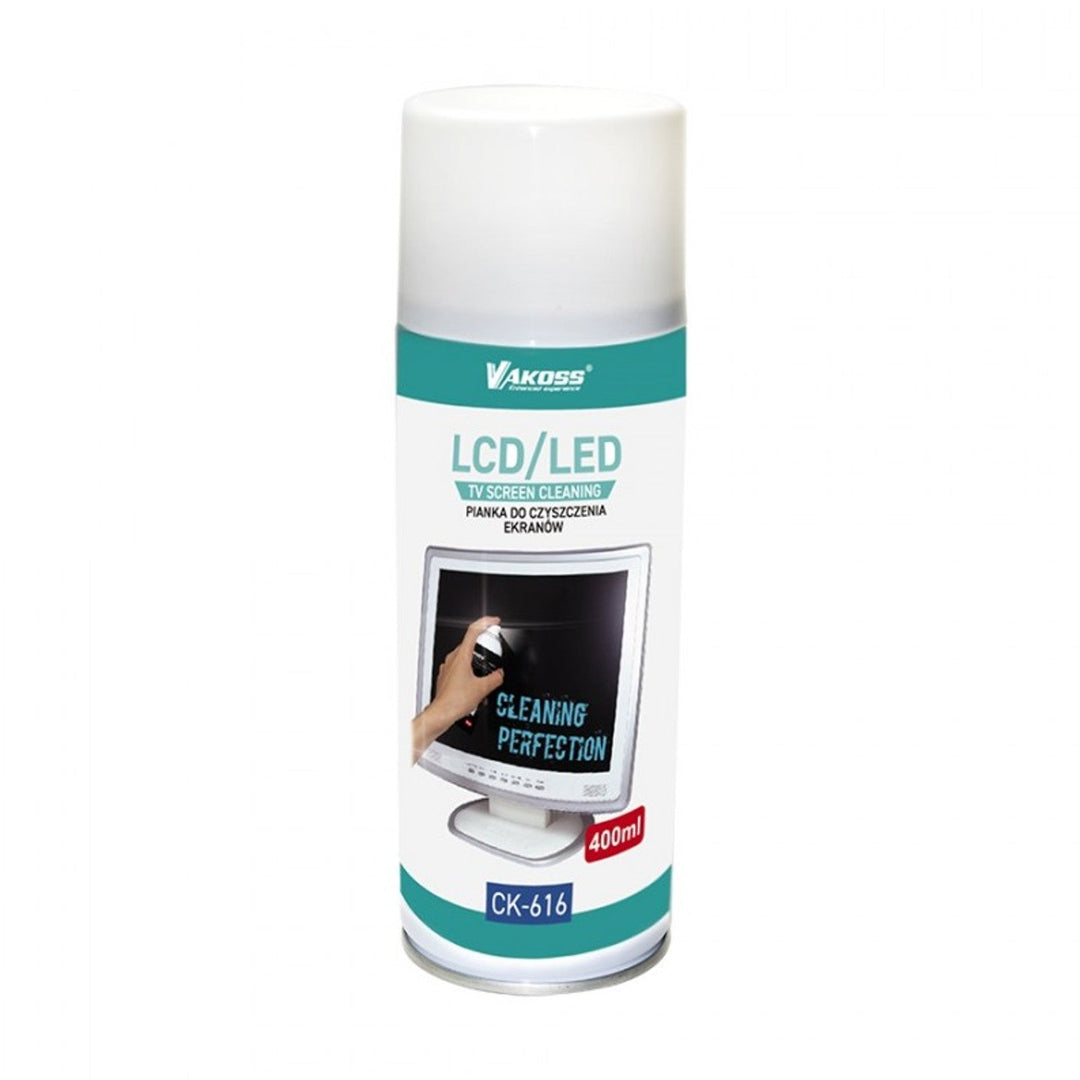TV cleaning foam, Vakoss, 400ml, for all flat screens