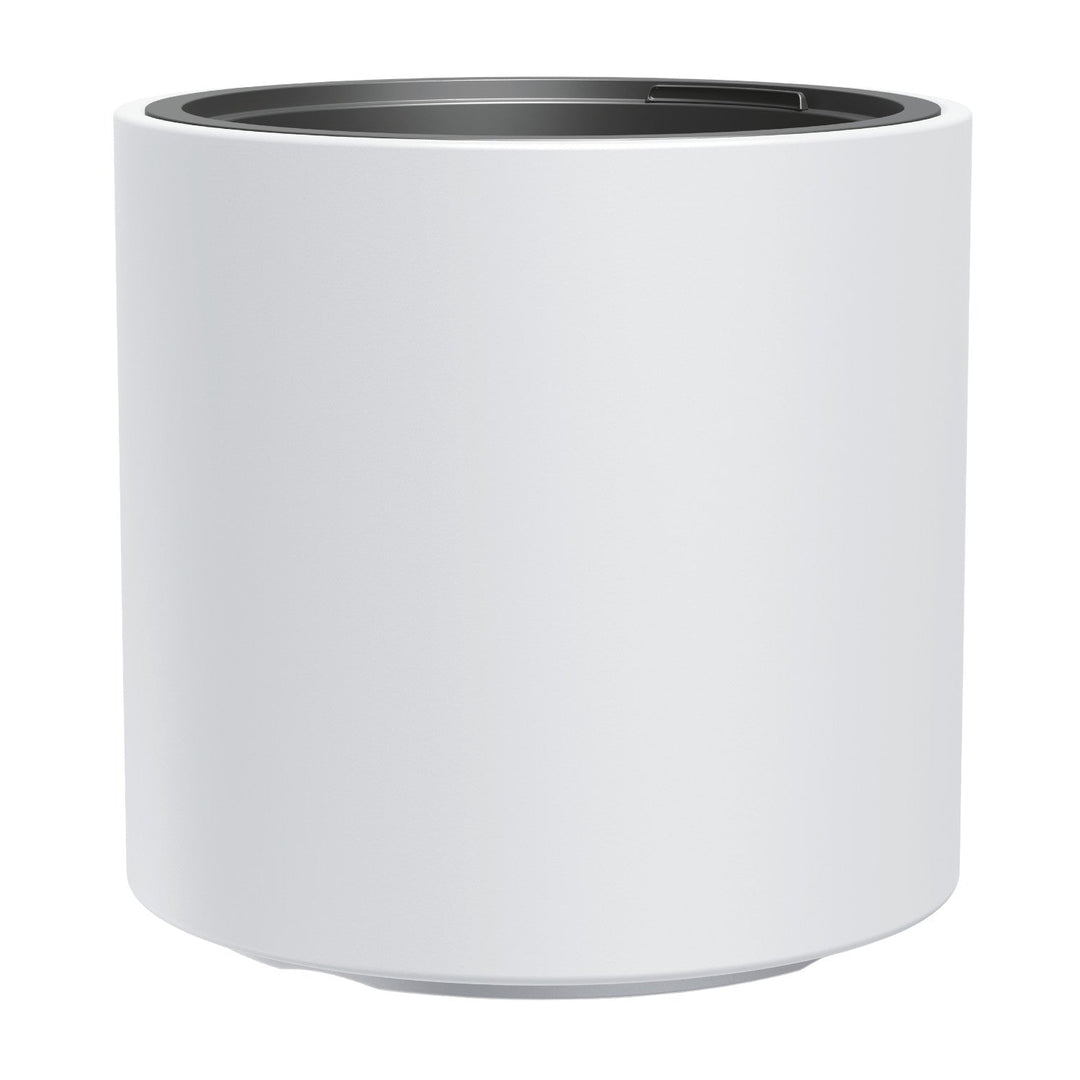 Prosperplast flowerpot, with insert, frost resistant, height 45cm, white, Heos