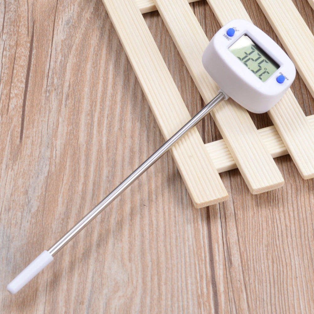 Food thermometer/probe, GreenBlue, probe length 15 cm, temperature range -50°C to +300°C., accuracy 0.1°C., GB382, 3 pcs.