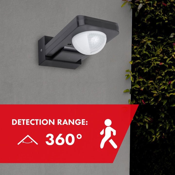 Maclean PIR motion sensor, infrared, IP65, max 2000W, MCE243 GR, 2 pieces