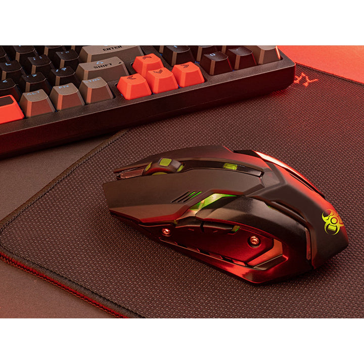 Tracer gaming mouse, wireless, 500mAh battery, 3200 DPI, Gamezone Rocky RF Nano