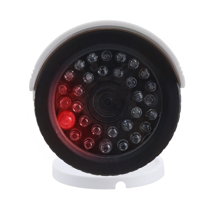 Dummy tube camera, IR LEDs, white, 2xAA power supply (not included), ABS, IR1800 W