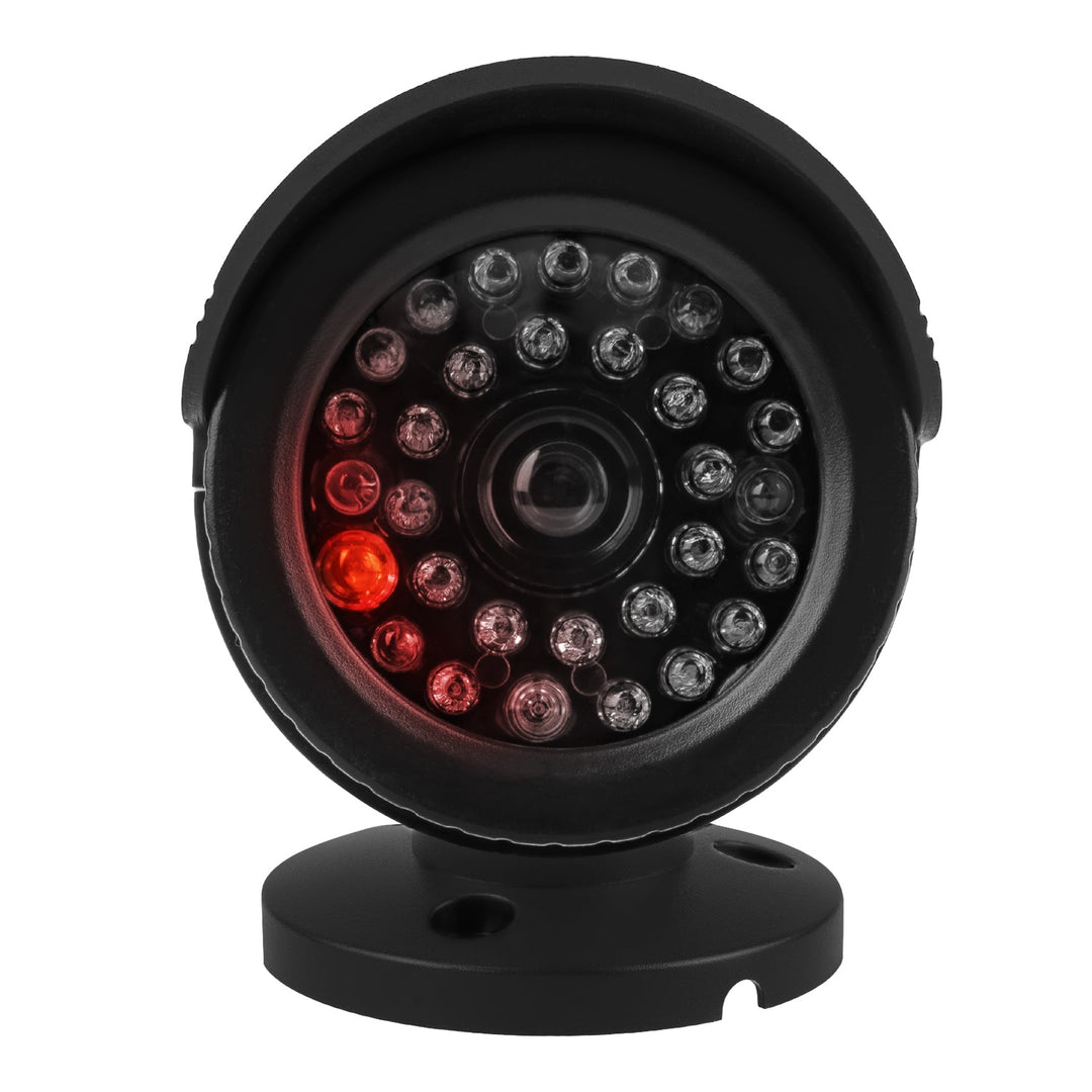 Set of two dummy tube cameras, IR LEDs, black, 2xAA power supply (not included), ABS, IR1800 BT
