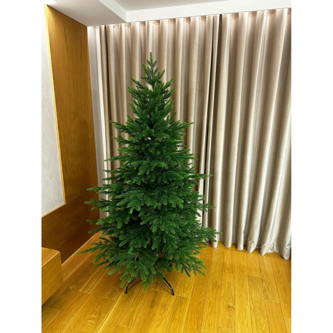 Artificial Christmas tree, Caucasian spruce natural, PVC + PE, height 190 cm