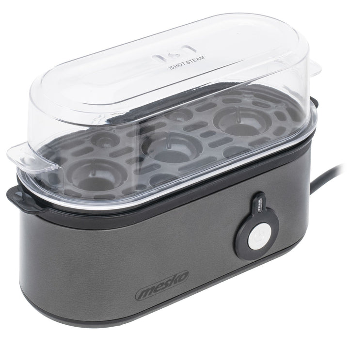 Mesko 3 egg cooker, 210W power, selectable cooking degree, indicator light, MS 4485