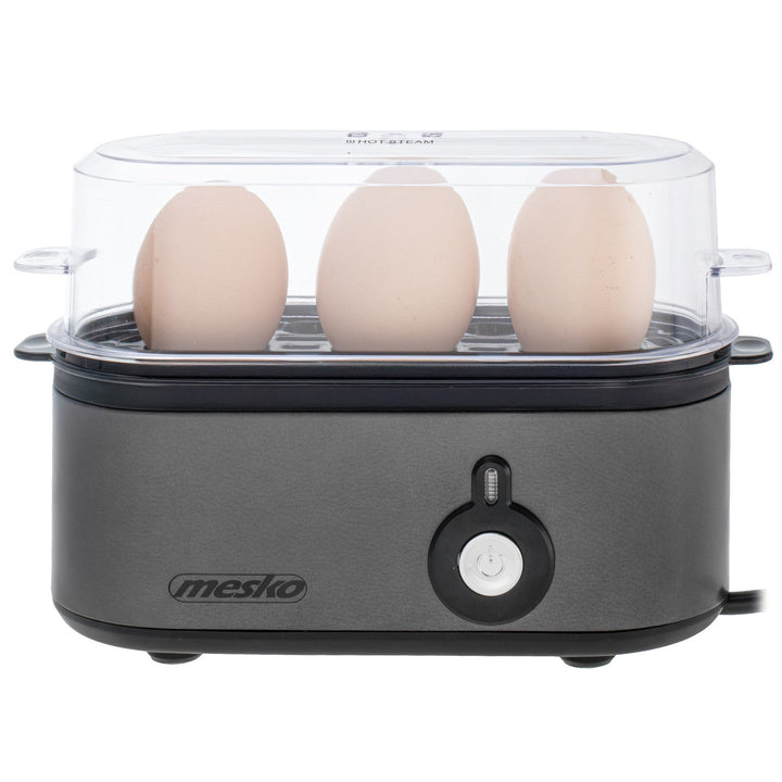 Mesko 3 egg cooker, 210W power, selectable cooking degree, indicator light, MS 4485