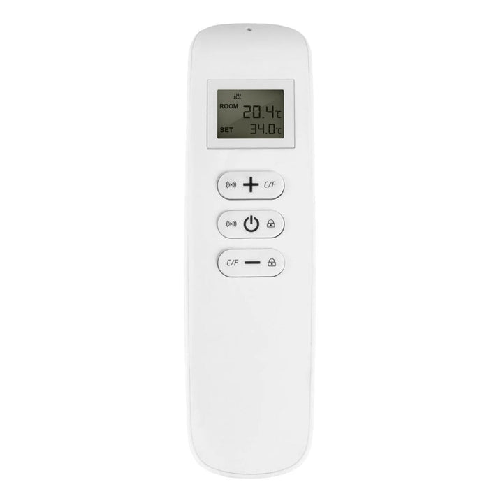 Cronos infrared heater, 700W, remote control, matte surface, ultra-thin, economical heating, Graphene PRO CGP-700TWP