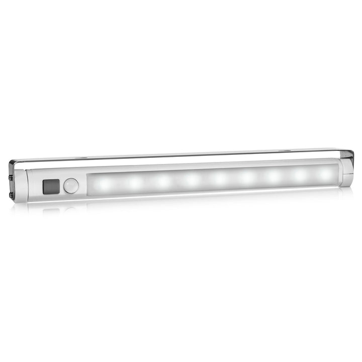 Maclean LED kitchen lamp, under-cabinet 9 SMD, battery operated, PIR sensor on/off, MCE166 + 3x Varta Industrial LR6/AA R-06 batteries