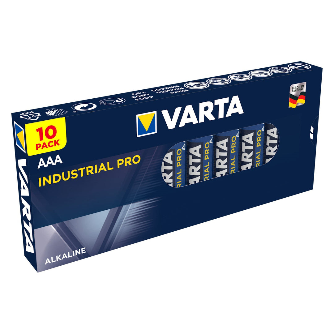 Organizer na baterie GreenBlue Varta Box GB189 + 10x baterie AA i 10x baterie AAA Varta Industrial