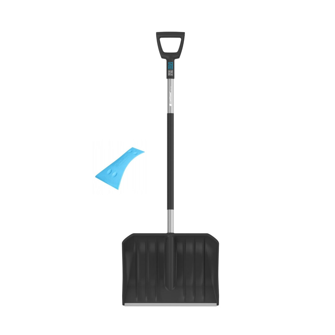 Cellfast snow shovel, deep head 150mm, length 144 cm, Energo 40-011 + glass scraper