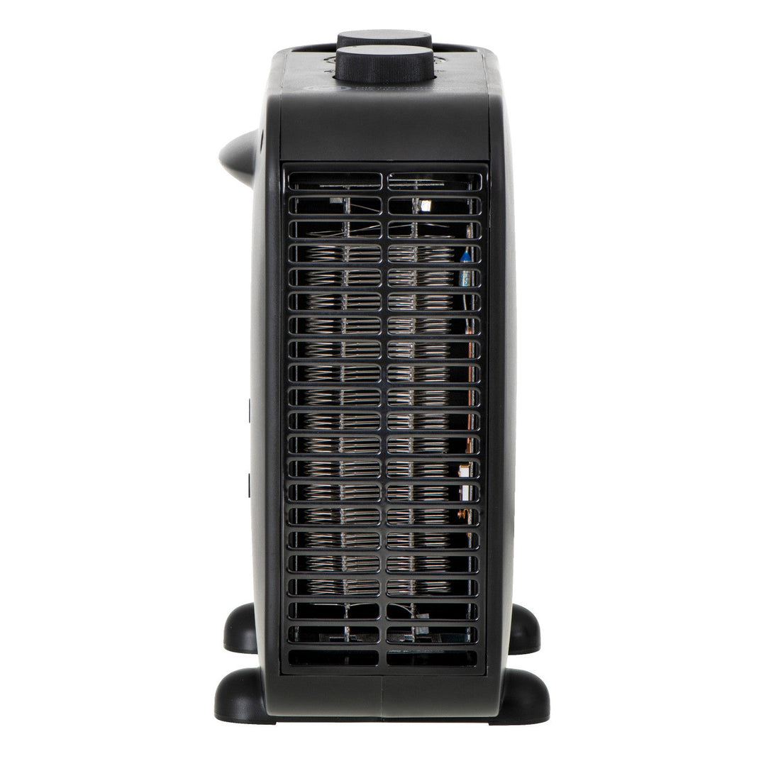 Adler fan heater, 2 power levels, max 2000W, thermostat, black, AD 7725