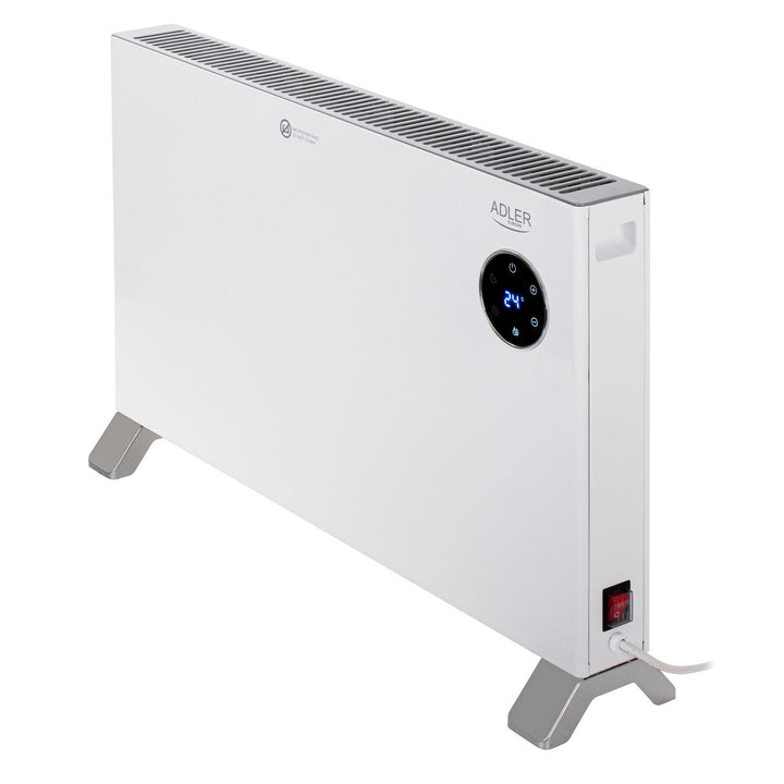 Adler convector heater, LED display, remote control, 3 heating levels, thermostat, max 2000W, AD 7752