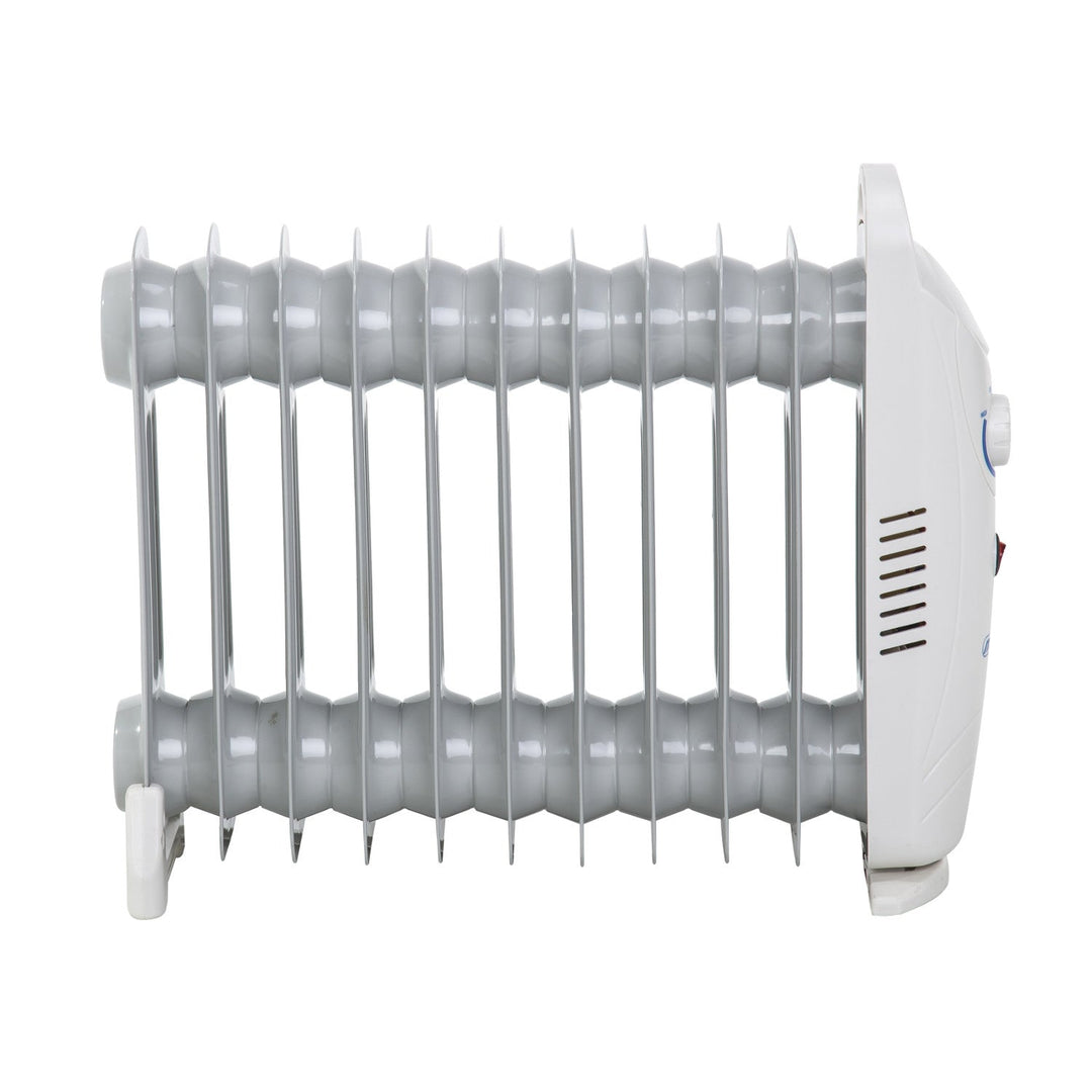 Mesko oil heater, 11 ribs, 1200W, temperature control, gray, MS 7806