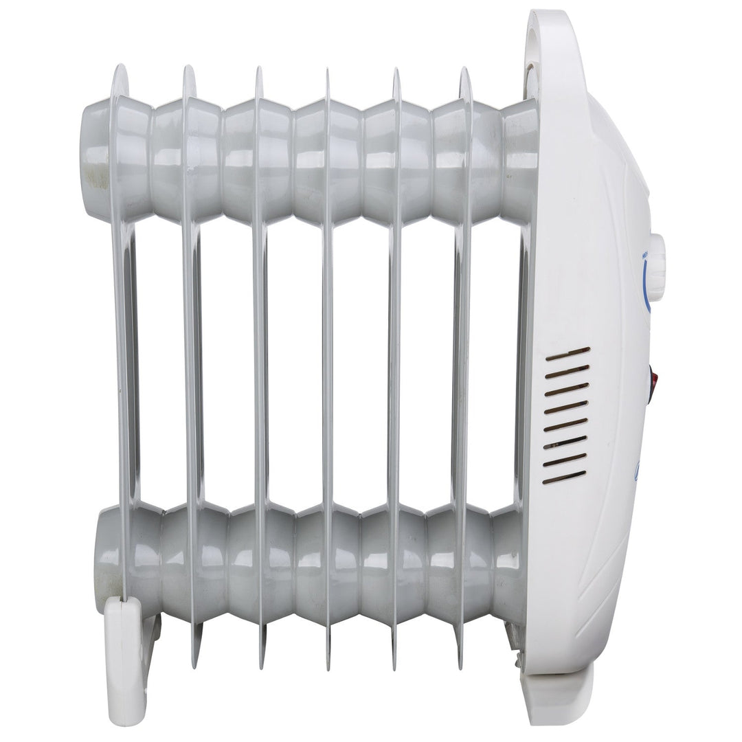 Mesko oil heater, 7 ribs, 800W, temperature control, gray, MS 7804
