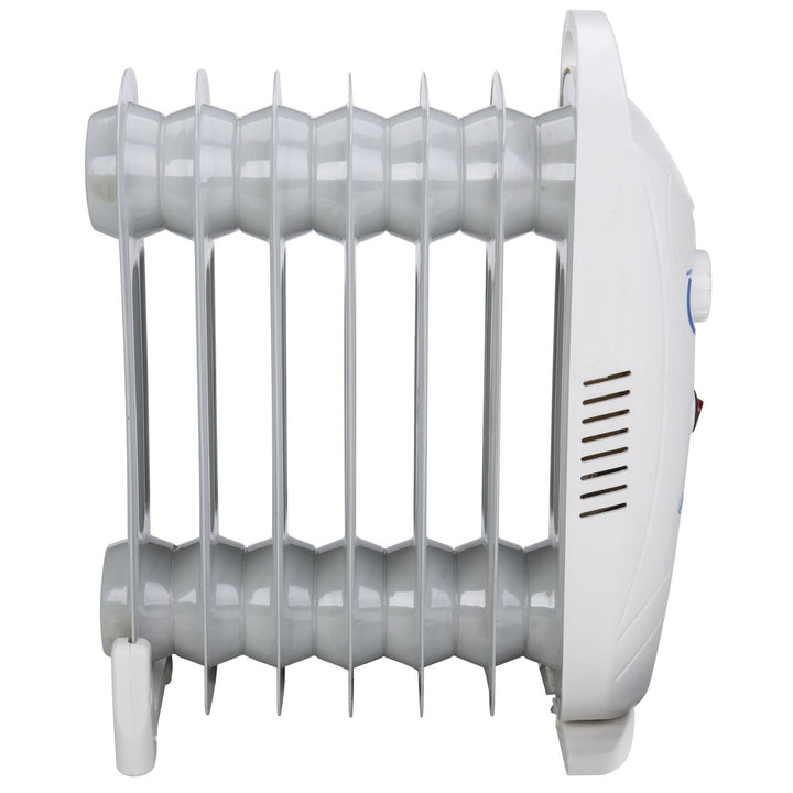 Mesko oil heater, 7 ribs, 800W, temperature control, gray, MS 7804