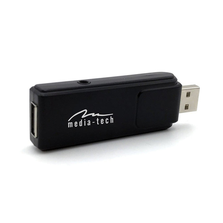 Two wireless microphones with USB receiver for speaker with karaoke function, Mediatech MT395