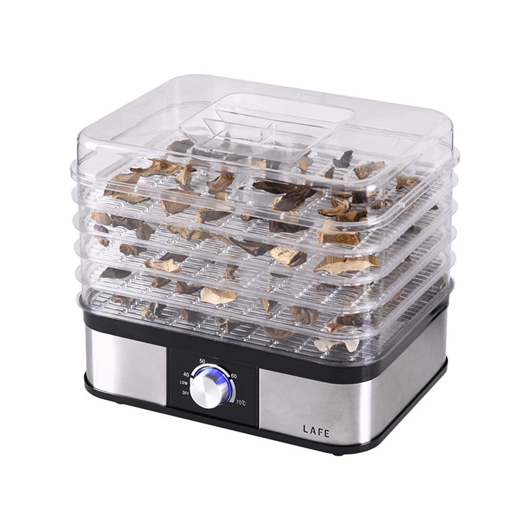 Lafe dryer, for mushrooms, fruits, vegetables, 250W, 5 sieves, temperature control, NutriDry
