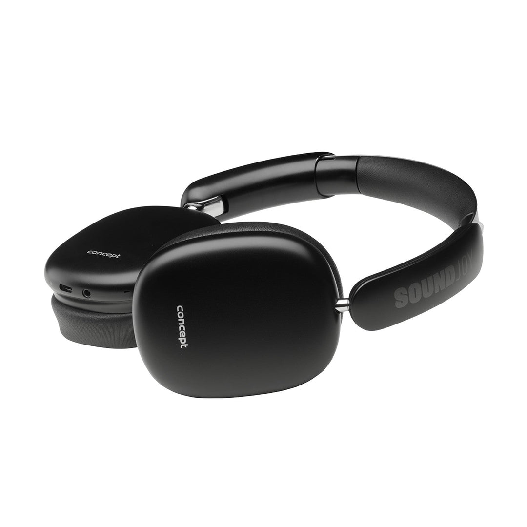 Concept SoundJoy wireless in-ear headphones, up to 70 hours playback time, Bluetooth 5.4, fast charging, active noise cancellation up to 33dB, black, HS4060