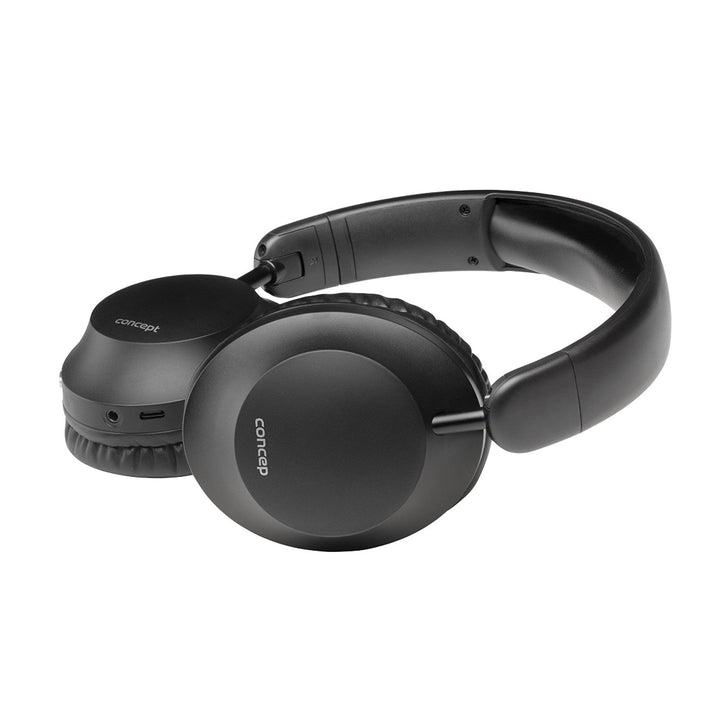 Concept SoundJoy wireless in-ear headphones, up to 45 hours playback time, Bluetooth 6.0, fast charging, active noise cancellation up to 18dB, black, HS4080