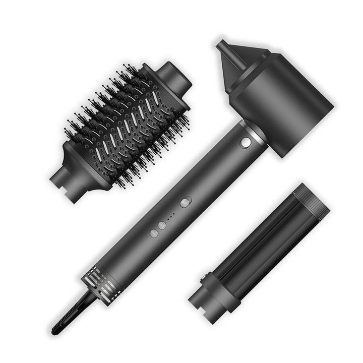 Maestro multistyler/hair care set, hair dryer, dryer-brush, automatic curling iron, 1200W power, 2 temperature settings + cold blow, MR-230