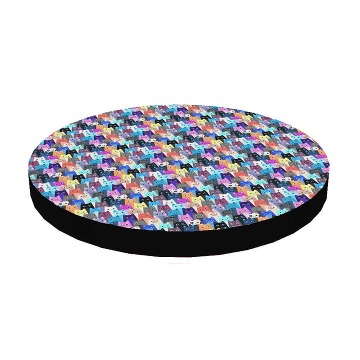 Bertoni cat bed / mattress, made of elastic foam, diameter 55 cm, Meow, Ring design