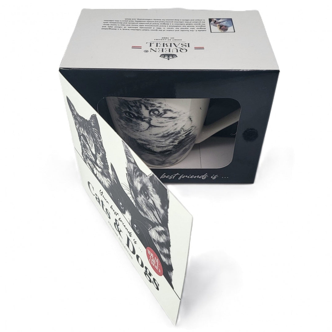Queen Isabel porcelain mug, Siberian cat, 350ml, Q1-05201