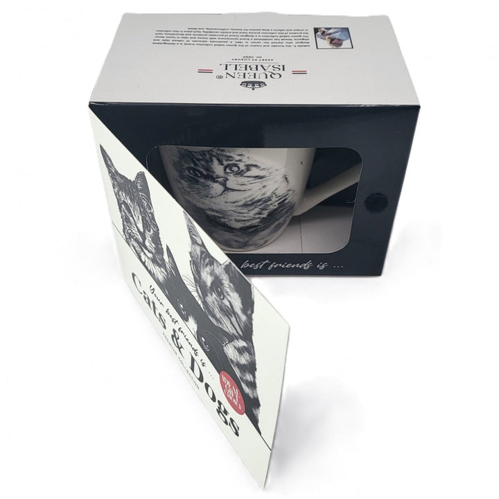 Queen Isabel porcelain mug, Siberian cat, 350ml, Q1-05201