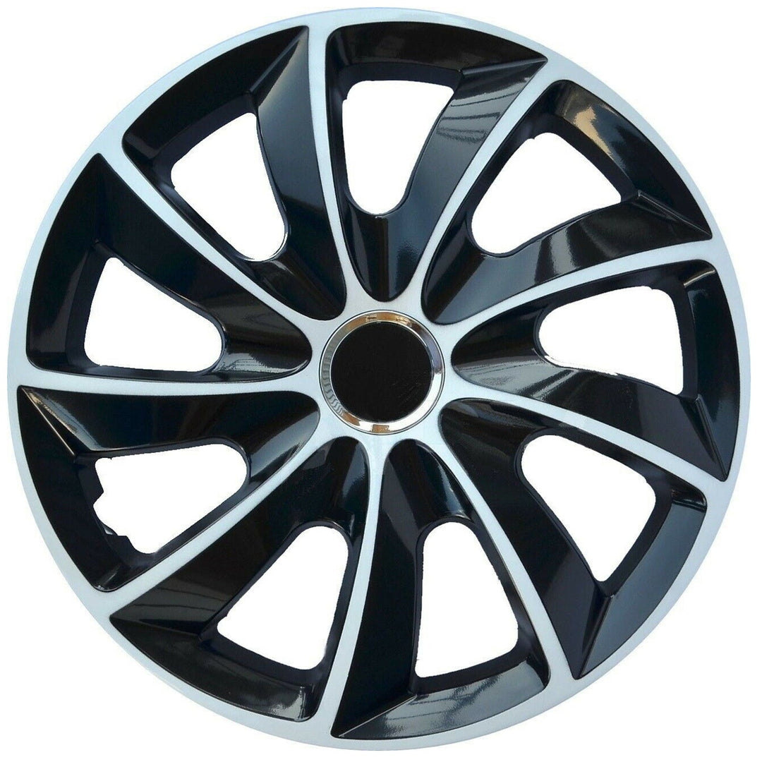 Universal cap 17'' NRM Stig Extra white and black 1 piece