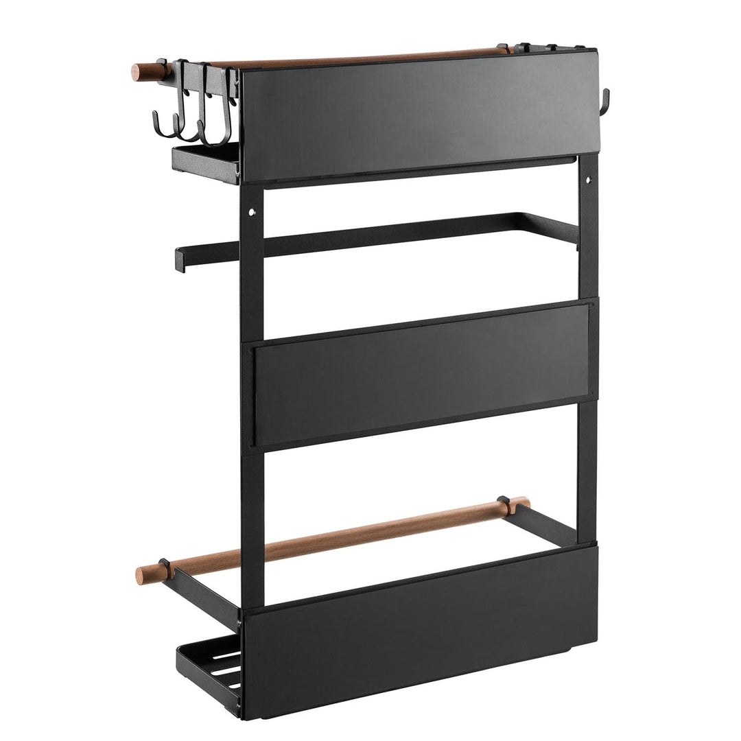 Maclean magnetic shelf for refrigerator / washing machine, black, 12kg max, MC-910, 2 pieces