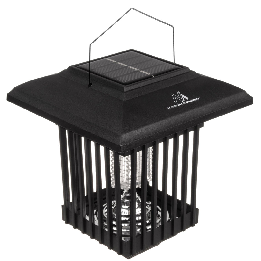 Maclean Solar LED Insecticide Light, IP44, LED/UV, 2*AA Ni-MH 200 mAh battery, solar 2V DC MCE448, 4 pieces