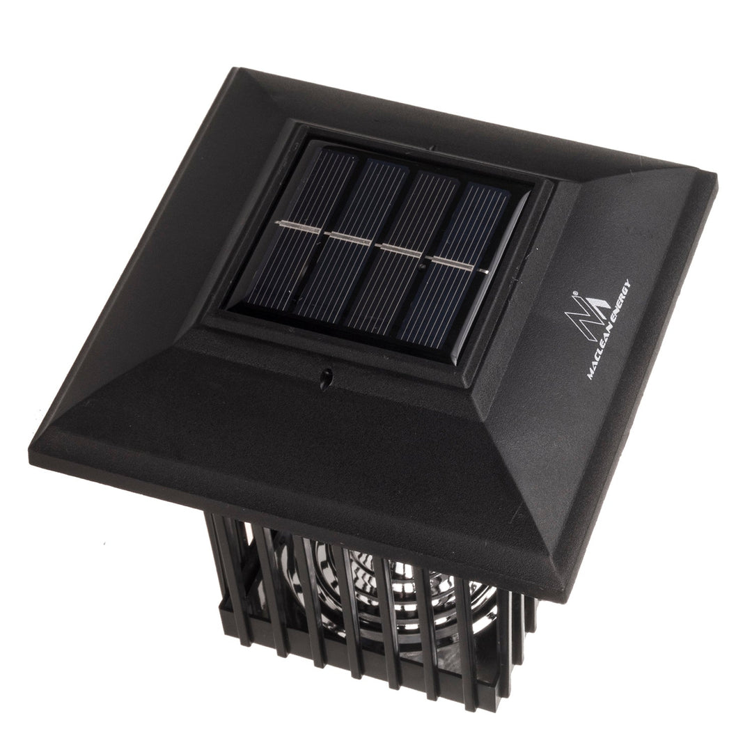 Maclean Solar LED Insecticide Light, IP44, LED/UV, 2*AA Ni-MH 200 mAh battery, solar 2V DC MCE448, 4 pieces